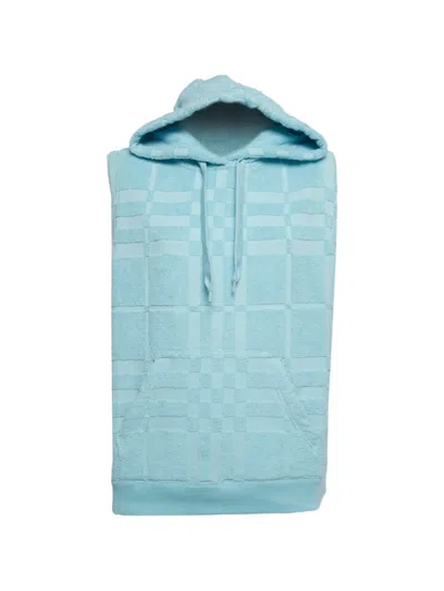 Pre-owned Burberry Sleeveless Hoodie In Blue