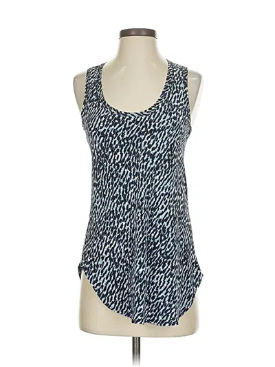 Pre-owned Burberry Sleeveless Top Blue Halter Neckline Tops