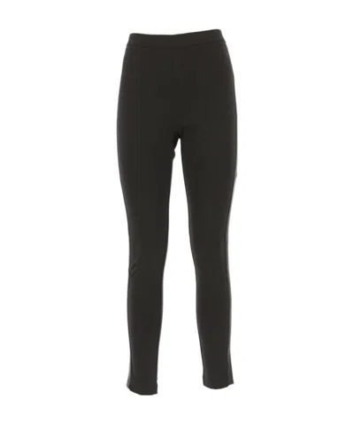 Burberry Slim Casual Pants In Black