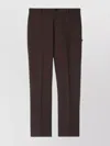 Burberry Slim Fit Cotton Chino Trousers Clothing In Brown