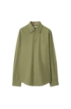 Burberry Cotton Poplin Slim Shirt