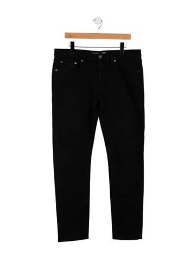 Pre-owned Burberry Slim Fit Jeans In Black