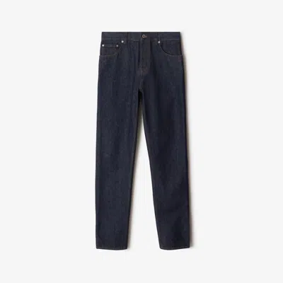 Burberry Slim Fit Jeans In Denim Blue