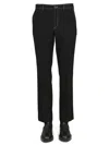 Burberry Tailored Slim Trousers In Black