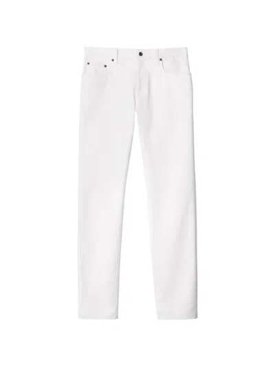 Burberry Slim Jeans In White