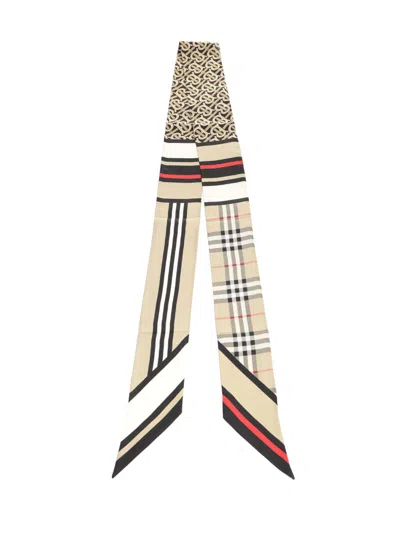Burberry Slim Scarf Scarves And Foulards Multicolor