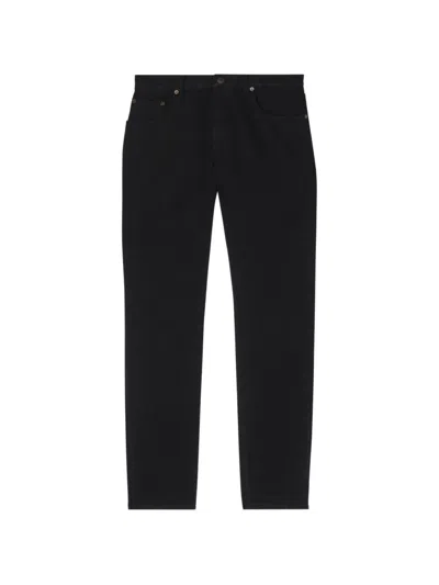 Burberry Slim-fit Denim Jeans In Black
