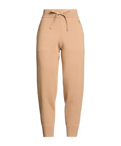 Burberry Slim-fit Knit Pants In Neutral