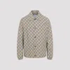 Burberry Slindon Check Jacket Men In Neutral