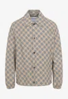 Burberry Slindon Check Jacket Men In Multi