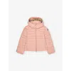 Burberry Slipper Pink Cecilia Shell-down Puffer Jacket 3- In Pink