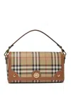 Burberry Check-pattern Top Handle Bag