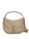 Burberry Small B Clip Messenger Bag In Brown