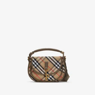 BURBERRY BURBERRY SMALL B CLIP MESSENGER BAG