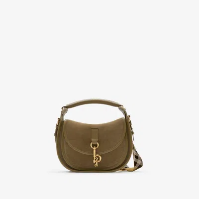 Burberry Small B Clip Messenger Bag In Sweep