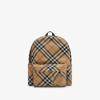 BURBERRY BURBERRY SMALL CHECK BACKPACK