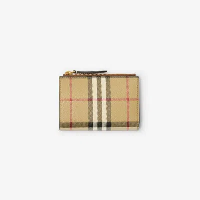 Burberry Small Check Bifold Wallet