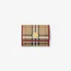 Burberry Compact Check Pattern Hand Purse And Cardholder