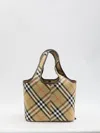 BURBERRY SMALL CHECK TOTE BAG