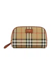 Burberry Ls Sm Cosmetic Pouch Dfc In Nude
