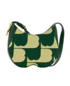 Burberry Small Chess Leather Shoulder Bag In Green