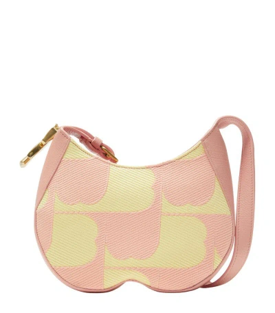 Burberry Small Chess Shoulder Bag In Pink