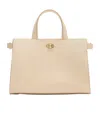 Burberry Cotswolds Grainy Leather Tote Bag