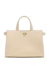 Burberry Cotswolds Grainy Leather Tote Bag