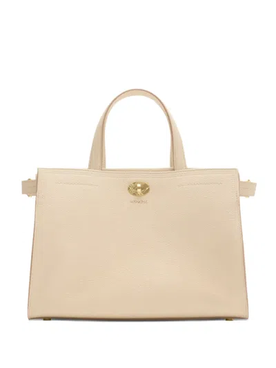Burberry Small Cotswolds Tote Bag In Neutral