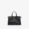 Burberry Small Cotswolds Tote Bag In Black