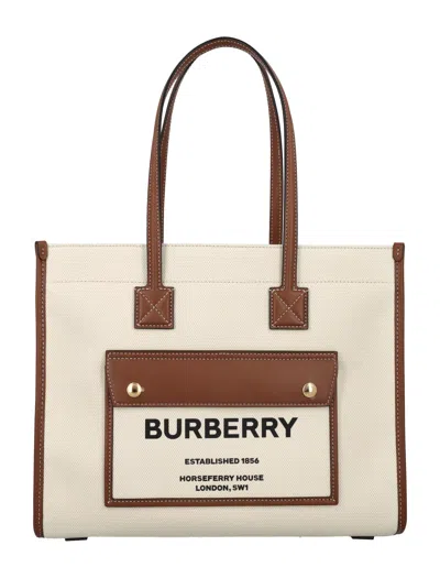 Burberry Bags In Natural Tan