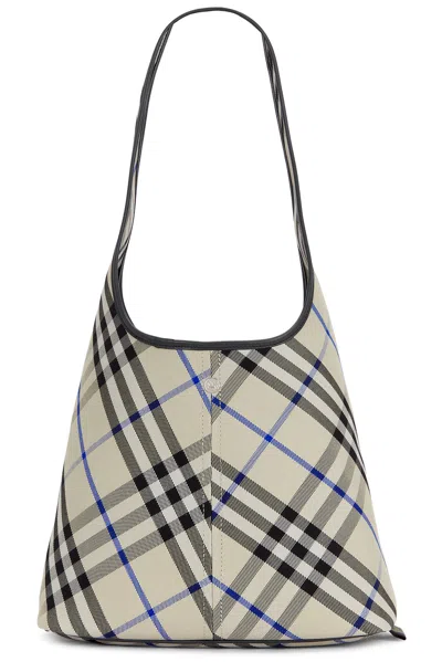 Burberry Small Hobo Bag In Lichen