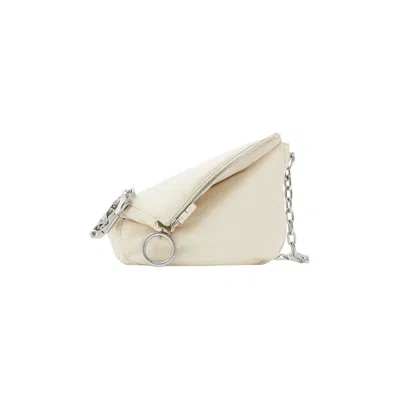 Pre-owned Burberry Small Knight Bag 'soap' In Cream