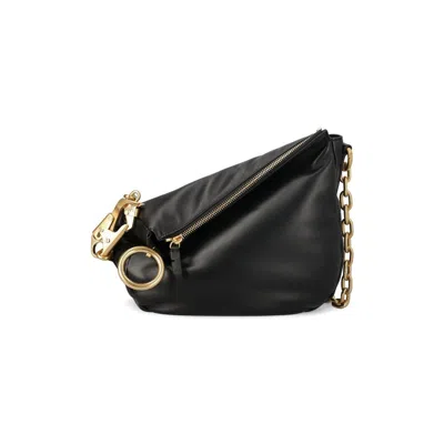 BURBERRY BURBERRY SMALL KNIGHT CHAIN-LINKED PUFFY SHOULDER BAG