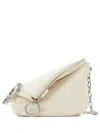 Burberry Knight Small Leather Shoulder Bag In 中性色