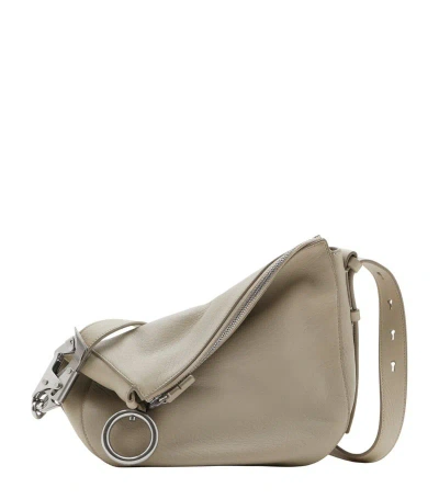 Burberry Small Knight Shoulder Bag In Neutrals