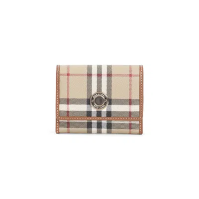 Burberry Lancaster Small Wallet Accessories In Beige