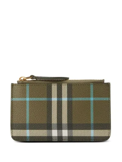 Burberry Small Leather Goods In Green