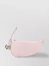 Burberry Woman Pastel Pink Leather Knight Small Shoulder Bag