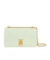 Burberry Small Lola Crossbody Bag In Green