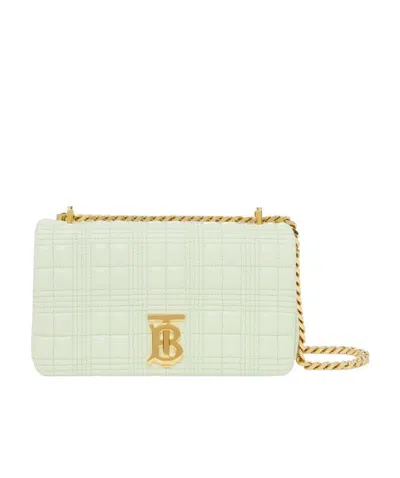 Burberry Small Lola Crossbody Bag In Green