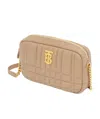 Burberry Small Lola Quilted Camera Bag In Brown