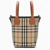 BURBERRY BURBERRY | SMALL LONDON TOTE BAG IN CHECK
