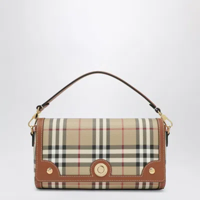 Burberry Small Note Bag With Handle In Brown