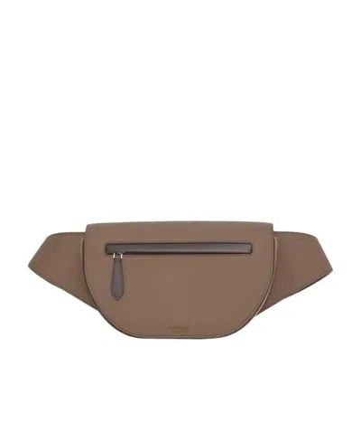 Burberry Small Olympia Belt Bag In Brown