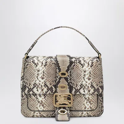Burberry Shoulder Bag Woman Color Red In Animal Print