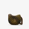 Burberry Brown And Black Rocking Horse Shoulder Bab In Furrow