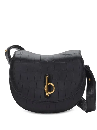 Burberry Small Rocking Horse Cross Body Bag In Black