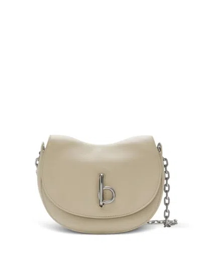 Burberry Small Rocking Horse Cross Body Bag In Heron
