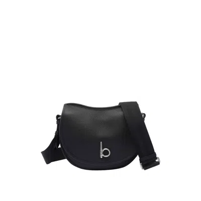 Burberry Small Rocking Horse Leather Messenger Bag In Orange